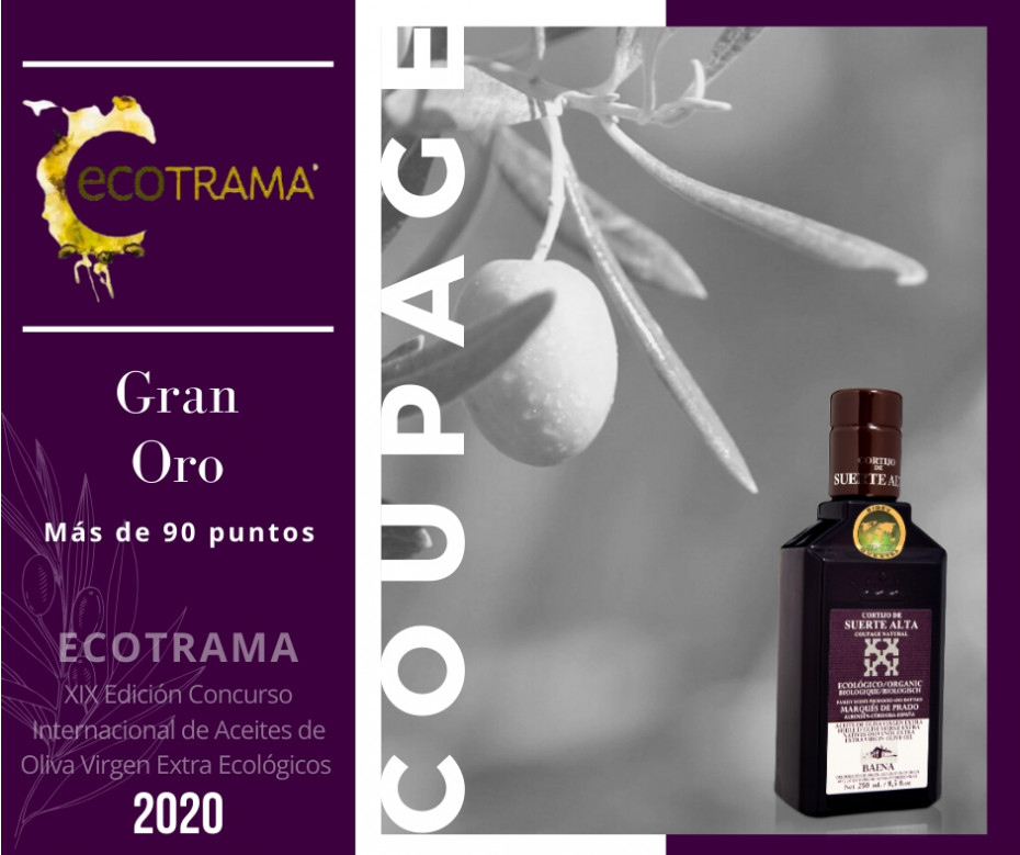Coupage Natural premiado con Gran Oro en Ecotrama 2020